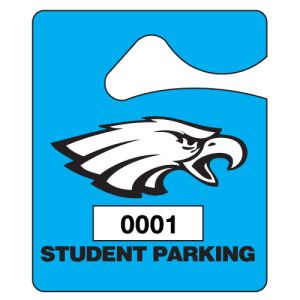 Student Parking Hang Tag - Eagle
