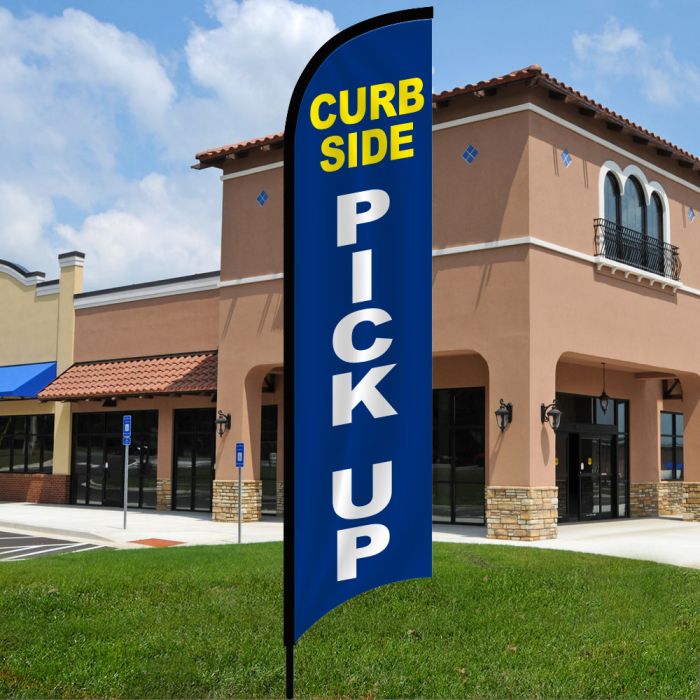 Curbside Pick Up Wave Flag Kit