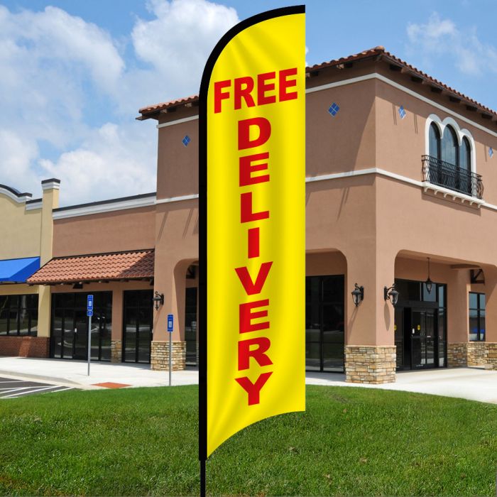Free Delivery Wave Flag Kit