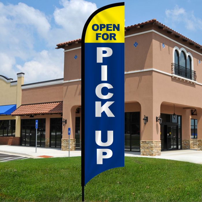 Open for Pick Up Wave Flag Kit