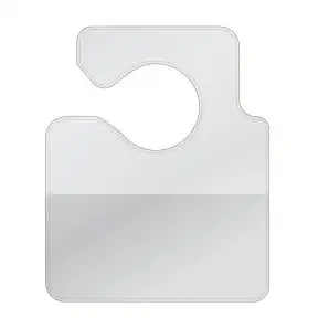 Clear Rearview Mirror Hanger for Parking Permits
