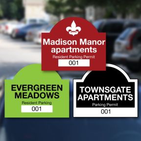 Custom Parking Permit - Dome