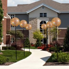 Reusable Balloon Single Poles - Glitter Collection